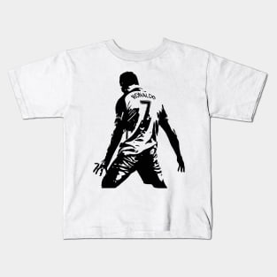 ronaldo fans art Kids T-Shirt